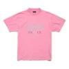 Tricou Paris Strass, croială mică, „Pink Faded” 809122TRVL59568