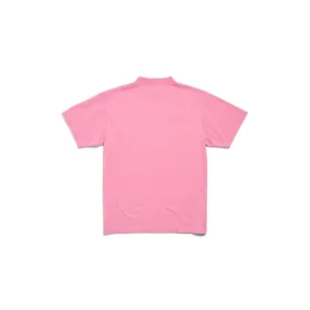 Tricou Paris Strass, croială mică, „Pink Faded” 809122TRVL59568