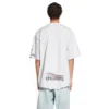 Tricou Paris Upside Down Oversized „White” 698811TMVC9900