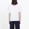 Tricou pentru bărbați Balenciaga BB Paris cu imprimeu, guler rotund și mâneci scurte, versiune retro, alb 594579TGV609000