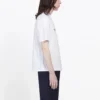 Tricou pentru bărbați Balenciaga BB Paris cu imprimeu, guler rotund și mâneci scurte, versiune retro, alb 594579TGV609000
