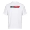 Tricou pentru bărbați Balenciaga cu guler rotund și mâneci scurte, alb 612966TIVD19000