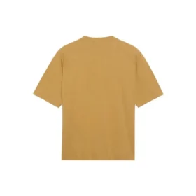 Tricou pentru bărbați Balenciaga cu guler rotund, imprimeu cu litere și mâneci scurte, de culoare kaki 620969TIV509605