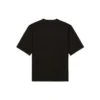 Tricou pentru bărbați Balenciaga cu guler rotund, imprimeu cu litere, mânecă scurtă, negru 620969TIV501070