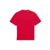 Tricou pentru bărbați Balenciaga cu imprimeu alfabetic, guler rotund, mâneci scurte, roșu 651795TKVB86295