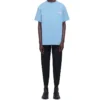 Tricou pentru bărbați Balenciaga cu imprimeu de Political Campaign, guler rotund, mânecă scurtă, albastru 570803TBV425840