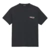 Tricou pentru bărbați Balenciaga cu imprimeu, mânecă scurtă, negru 570803TAV441000