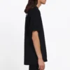 Tricou pentru bărbați Balenciaga cu imprimeu, mânecă scurtă, negru 570803TAV441000