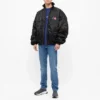 Tricou pentru bărbați Balenciaga cu logo alfabet, mânecă scurtă, albastru 612966TIV541195