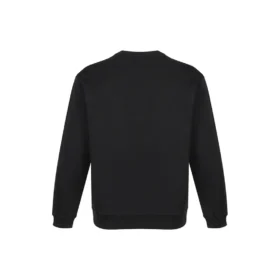 Tricou pentru bărbați Balenciaga cu logo, guler rotund și mâneci lungi, negru 583258TIV801000 Tricou pentru bărbați Balenciaga cu logo, guler rotund și mâneci lungi, negru 583258TIV801000