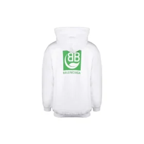 Tricou pentru bărbați Balenciaga, ecologic, cu logo BBL, alb, 570811THV649000 Tricou pentru bărbați Balenciaga, ecologic, cu logo BBL, alb, 570811THV649000