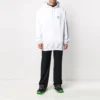 Tricou pentru bărbați Balenciaga, ecologic, cu logo BBL, alb, 570811THV649000