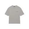Tricou pentru bărbați Balenciaga FW21 cu imprimeu logo, stil retro, cu mânecă scurtă, gri 612966TIVG51167