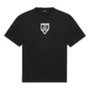 Tricou pentru bărbați Balenciaga SS21 cu imprimeu, guler rotund și mâneci scurte, negru 651795TKV771070