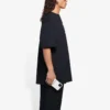 Tricou pentru bărbați Balenciaga SS21 cu imprimeu, guler rotund și mâneci scurte, negru 651795TKV771070