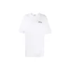 Tricou pentru bărbați Balenciaga SS21 din bumbac, cu logo, guler rotund și mâneci scurte, alb 641655TJV879040