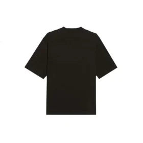 Tricou pentru bărbați Balenciaga, stil retro, croială lejeră, mânecă scurtă, negru 620969TIV791000 Tricou pentru bărbați Balenciaga, stil retro, croială lejeră, mânecă scurtă, negru 620969TIV791000