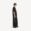 Tricou pentru bărbați „i<3 u” cu croială medie, de culoare neagră