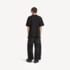 Tricou pentru bărbați „i<3 u” cu croială medie, de culoare neagră