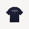 Tricou pentru bărbați WFP cu croială medie, de culoare bleumarin