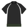 Tricou Polo casual Balenciaga FW21 pentru bărbați, cu mânecă scurtă, sport, dublu strat, negru 661507TKVA51042