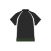 Tricou Polo casual Balenciaga FW21 pentru bărbați, cu mânecă scurtă, sport, dublu strat, negru 661507TKVA51042