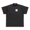 Tricou Post It Oversized „Washed Black” 739028TOVD41055