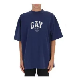 Tricou Pride, croială dreaptă, „Navy” 651795TLV938561