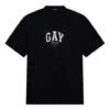 Tricou Pride cu croială dreaptă „Negru” 651795TLV931000