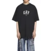 Tricou Pride cu croială dreaptă „Negru” 651795TLV931000