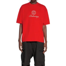 Tricou Qixi Crest, croială medie, „Roșu” 612966TMVL46971