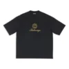 Tricou Qixi Crest cu croială medie „Negru” 612966TMVL41075