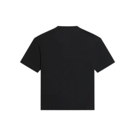 Tricou Retail Therapy, croială medie, „Negru-Galben” 612966TLVB11361