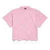 Tricou scurt BB Classic Balenciaga Oversized „Pink” 783399TQVS85708