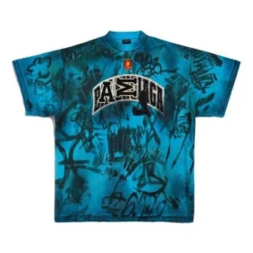 Tricou Skater Graffiti „Blue Sky” 739028TOVA74900