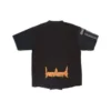 Tricou Speed Hunters cu imprimeu inversat, oversized „Black Faded” 698811TMVC90100