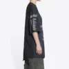 Tricou Speed Hunters cu imprimeu inversat, oversized „Black Faded” 698811TMVC90100
