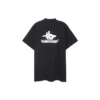 Tricou sport suprapus, oversized „Black White” 739028TPVF21070