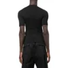 Tricou sportiv cu guler rotund „Black” 7196624C9B41000