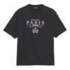 Tricou SS20 cu steagul Parisului și logo-ul Paris, croială normală 594579TGV481000