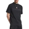 Tricou standard, croială regulată „Black Faded” 850261TTVC71041