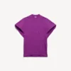 Tricou structurat pentru femei, în nuanța violet