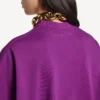 Tricou structurat pentru femei, în nuanța violet