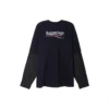 Tricou suprapus pentru Political Campaign, oversized „Black” 698631TKVJ19070