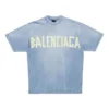 Tricou Tape Type, croială medie „Faded Blue” 739784TOVA94530