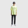 Tricou Tape Type, croială medie „Fluo Yellow” 739784TOVA97204