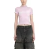 Tricou tip gotic, cu croială strâmtă „Light Pink” 788246TQVJ55708