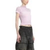 Tricou tip gotic, cu croială strâmtă „Light Pink” 788246TQVJ55708