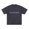 Tricou tip stencil „Negru” 764235TQVA31750
