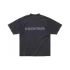 Tricou tip stencil „Negru” 764235TQVA31750